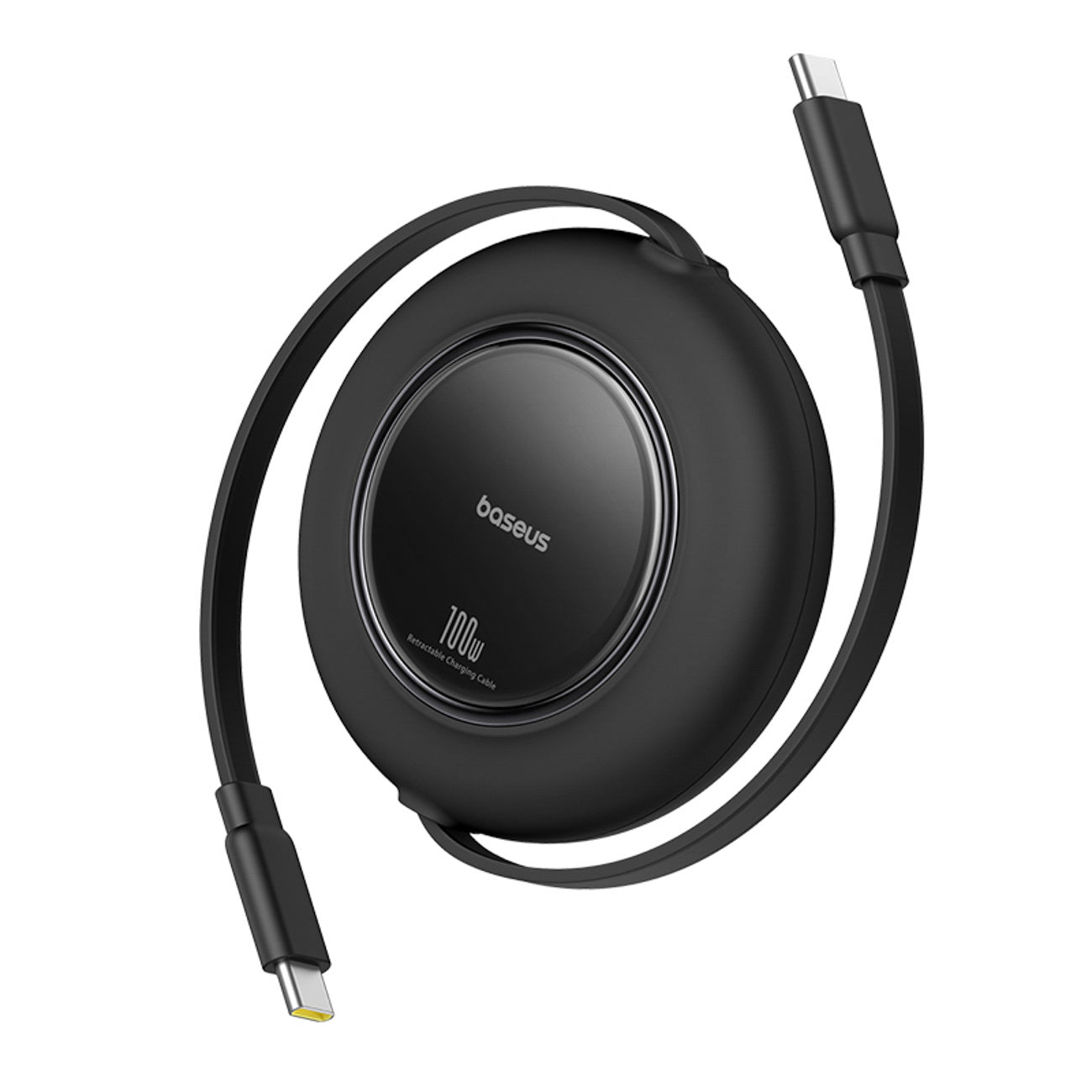 Baseus Free2Pull Mini Kabel zwijany USB-C - USB-C 100W 2m