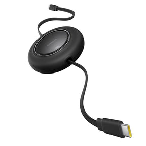 Baseus Free2Pull Mini Kabel zwijany USB-C - USB-C 100W 2m