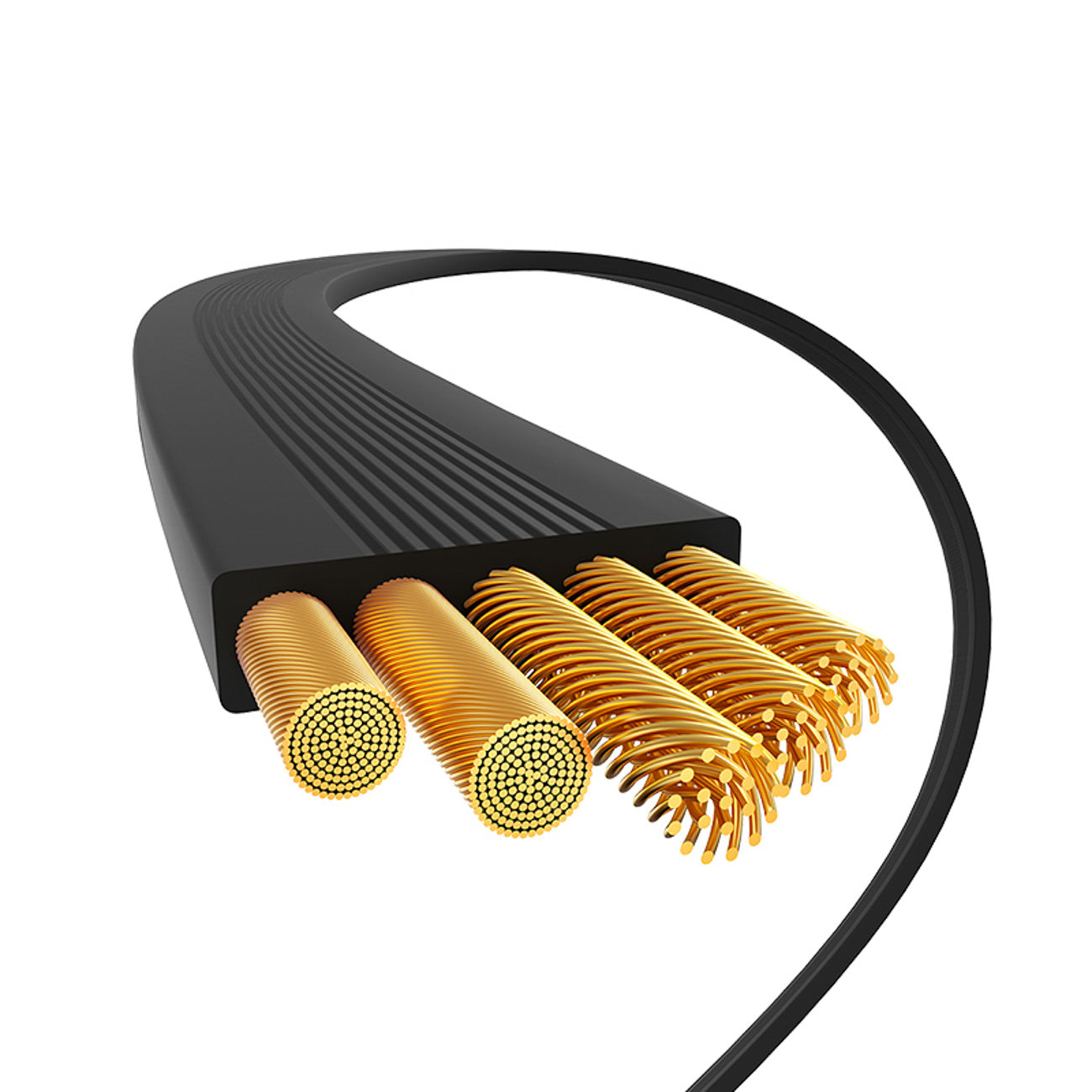 Baseus Free2Pull Mini Kabel zwijany USB-C - USB-C 100W 2m
