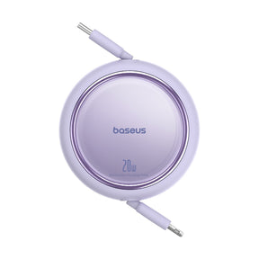 Baseus Free2Pull Kabel zwijany USB-C / Lightning 20W 1m