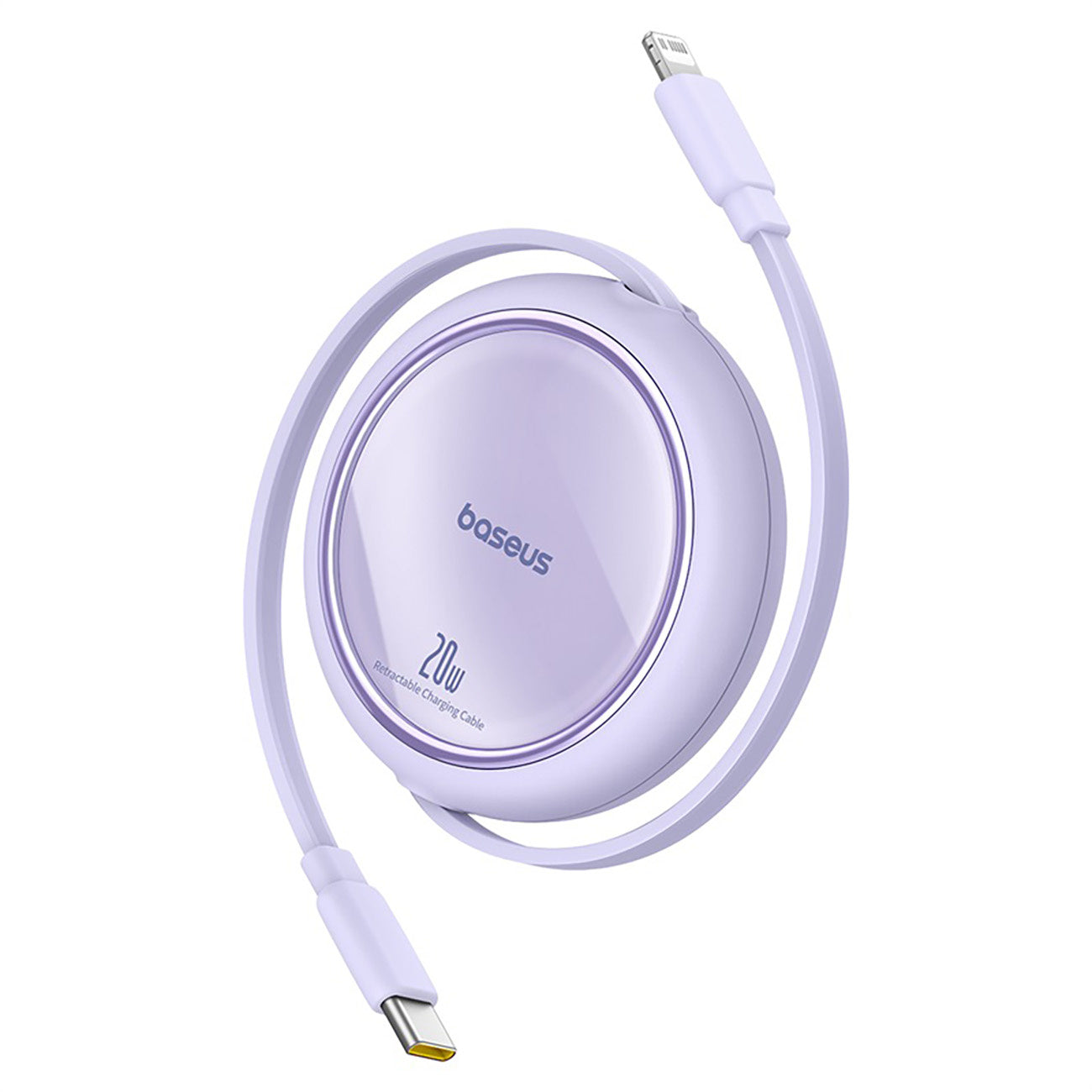 Baseus Free2Pull Kabel zwijany USB-C / Lightning 20W 1m