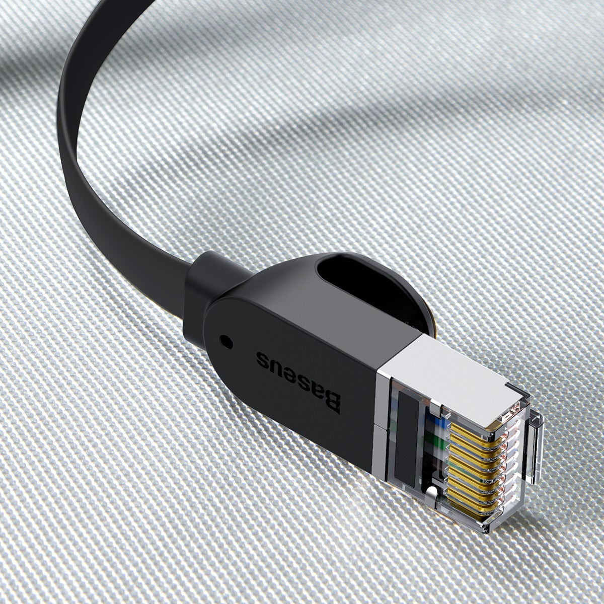 Baseus High Speed Kabel sieciowy płaski Ethernet CAT6 RJ45 1m