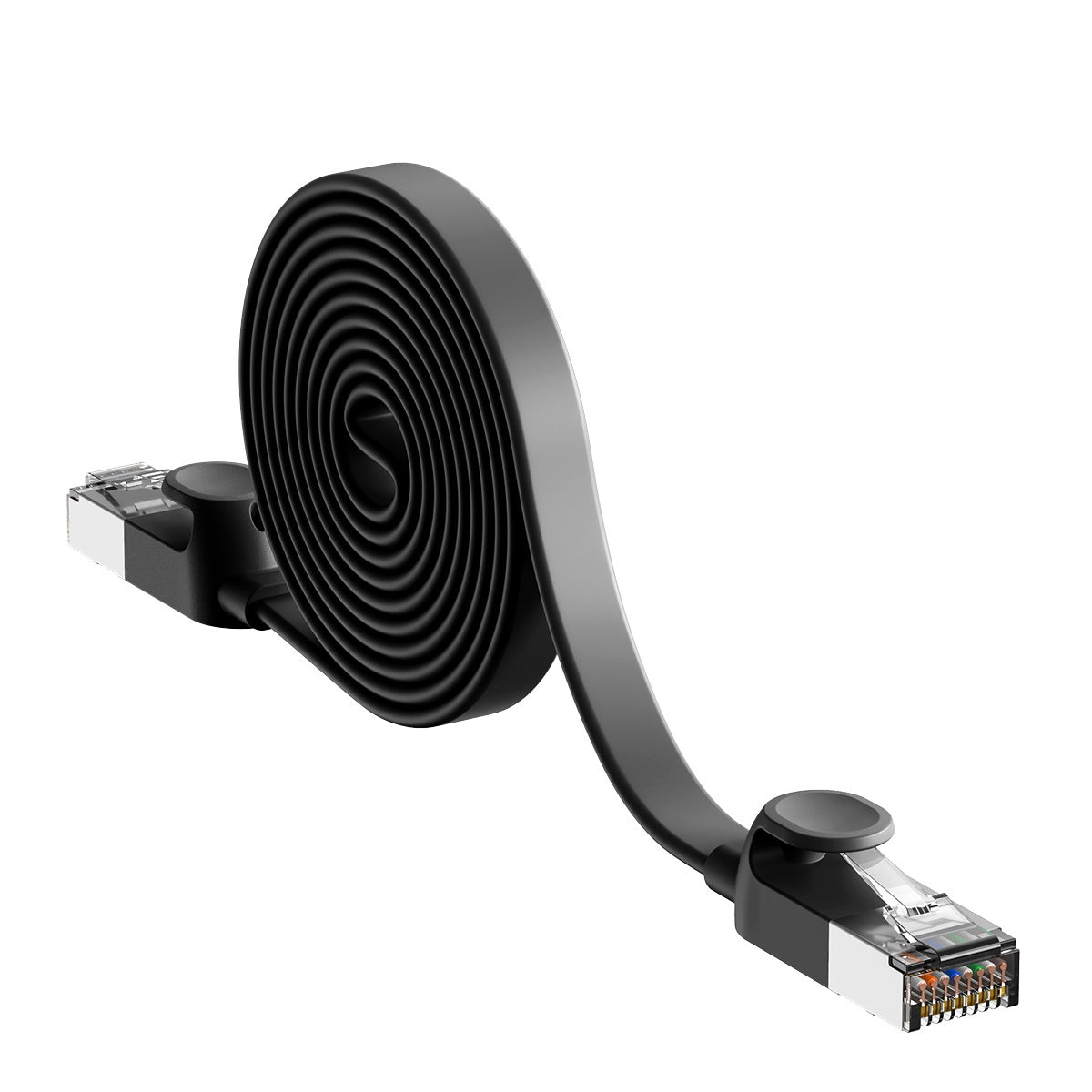 Baseus High Speed Kabel sieciowy płaski Ethernet CAT6 RJ45 1m