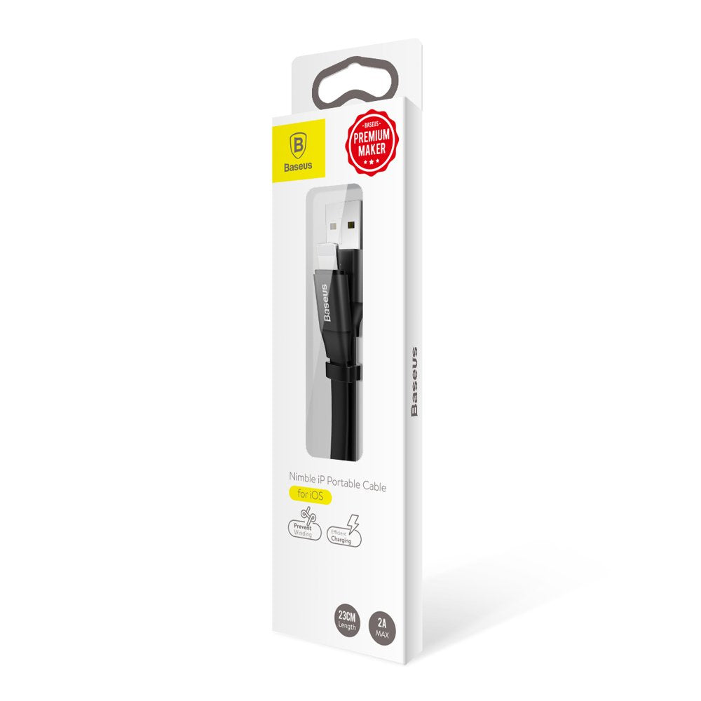 Baseus Nimble Kabel USB-A / Lightning 2A 0,23 m