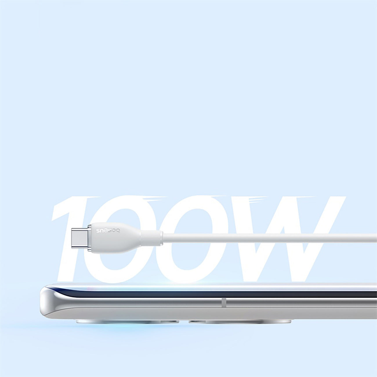 Kabel Baseus Pudding 100W USB-A - USB-C 1,2m