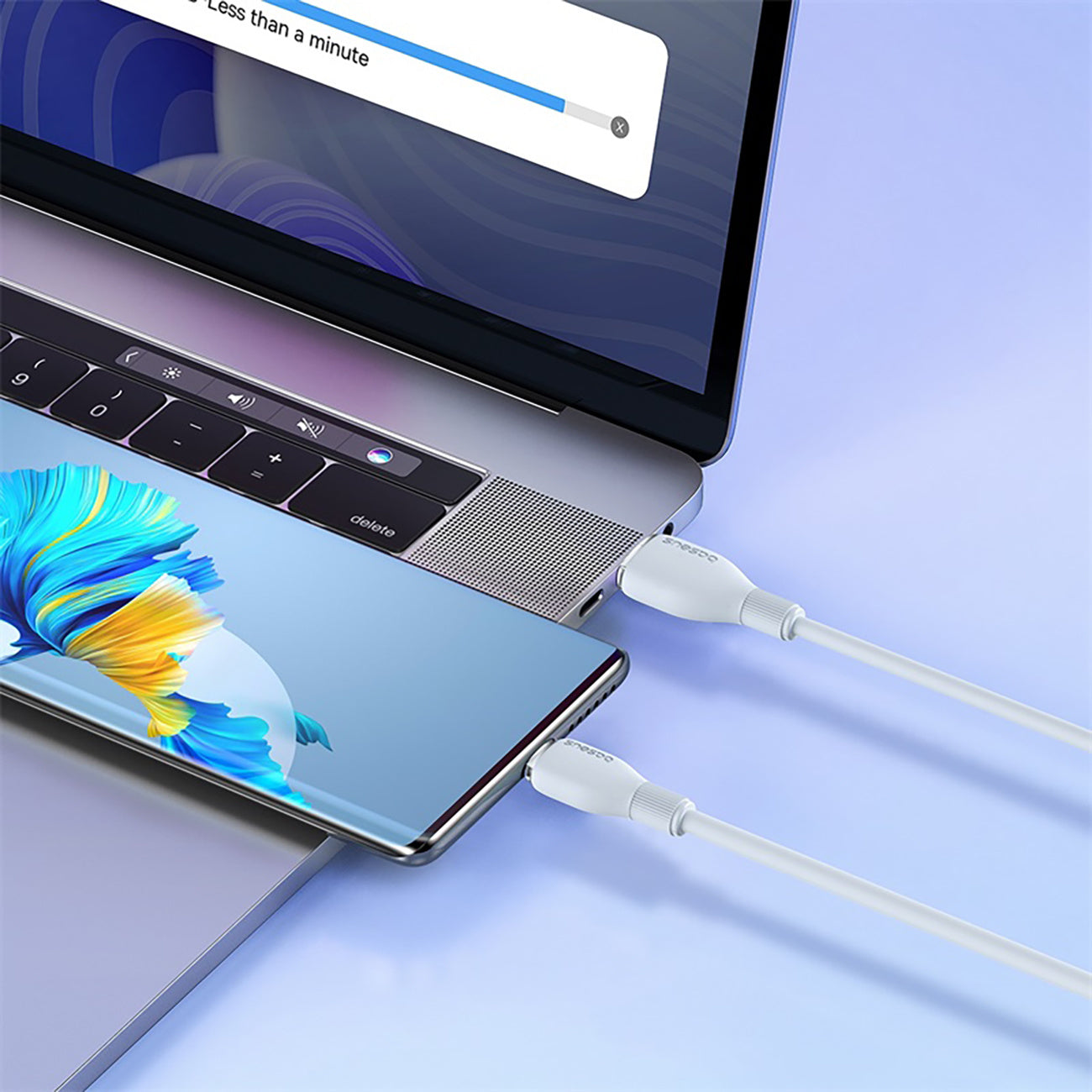 Kabel Baseus Pudding 100W USB-A - USB-C 1,2m