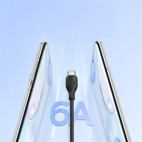 Kabel Baseus Pudding 100W USB-A - USB-C 1,2m - czarny