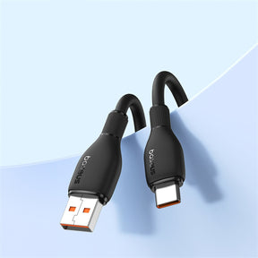 Baseus Pudding Series Kabel USB-A - USB-C 100W 2m