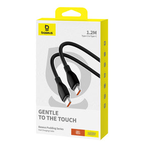 Kabel Baseus Pudding Series USB-C - USB-C 100W 1,2m