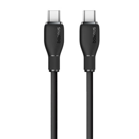 Kabel Baseus Pudding Series USB-C - USB-C 100W 1,2m
