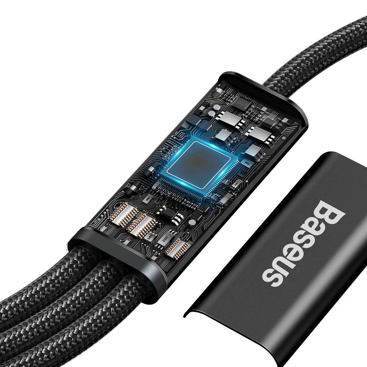 Kabel Baseus Rapid Series 3w1 USB-C - USB-C / Lightning / micro USB 20W PD 1.5m