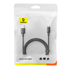 Baseus Silky Kabel USB-A – USB-C 3A 1m
