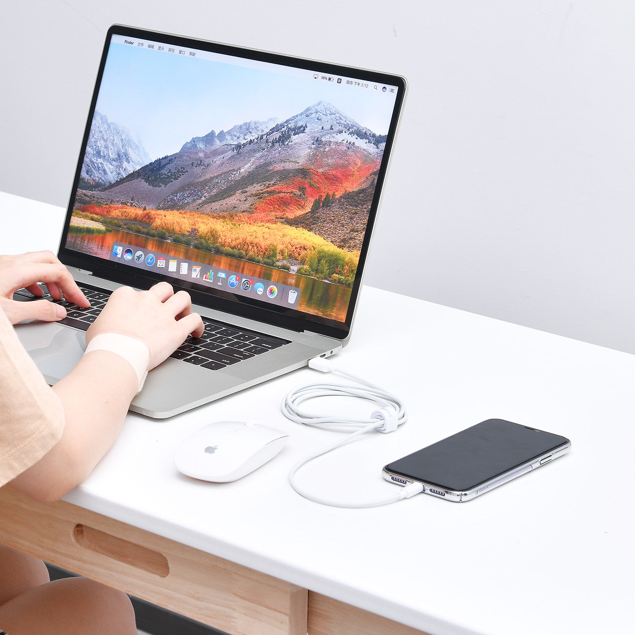 Baseus Simple Wisdom Kabel Lightning / USB-C 20W 1,5 m 2 szt.