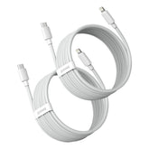 Baseus Simple Wisdom Kabel Lightning / USB-C 20W 1,5 m 2 szt.