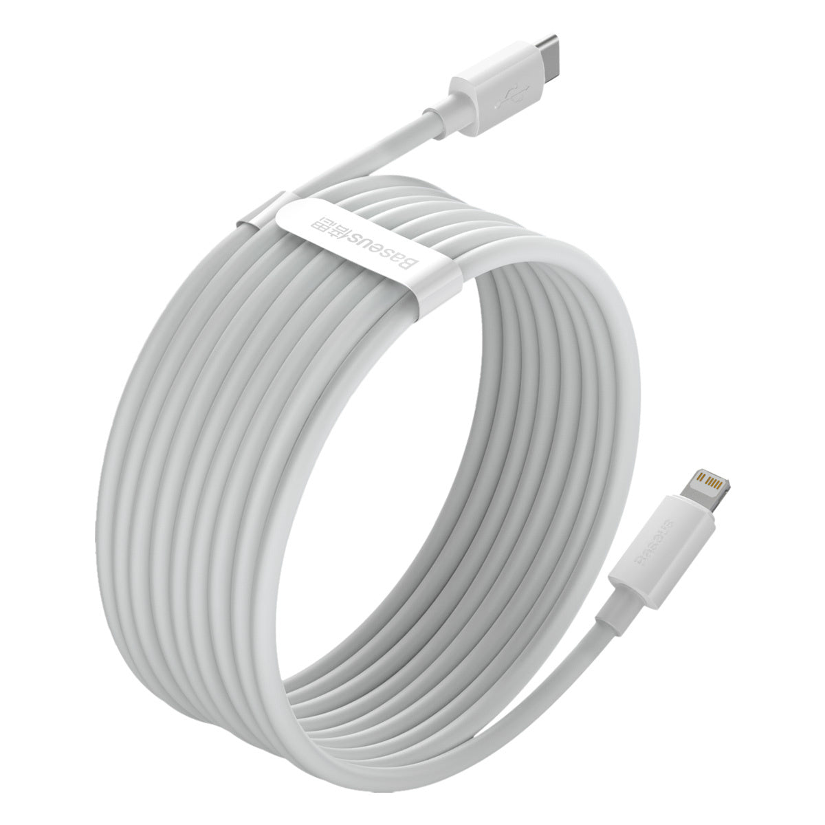 Baseus Simple Wisdom Kabel Lightning / USB-C 20W 1,5 m 2 szt.