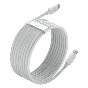 Baseus Simple Wisdom Kabel Lightning / USB-C 20W 1,5 m 2 szt.