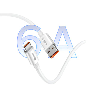 Baseus Superior Series Kabel USB-A - USB-C 100W 0,25m