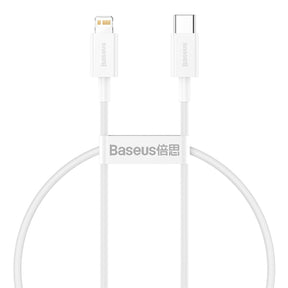 Baseus Superior Series Kabel USB-C - Lightning PD 20W 0,25m