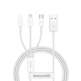 Baseus Superior Series Kabel USB-A - USB-C / Lightning / micro USB 3.5A 1m