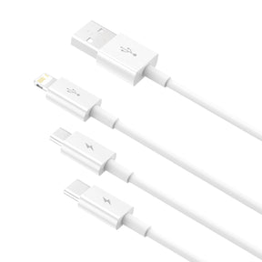 Baseus Superior Series Kabel USB-A - USB-C / Lightning / micro USB 3.5A 1m