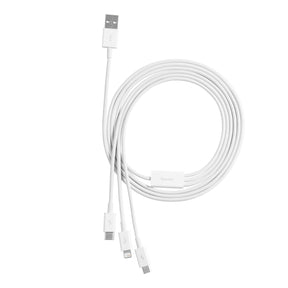Baseus Superior Series Kabel USB-A - USB-C / Lightning / micro USB 3.5A 1m