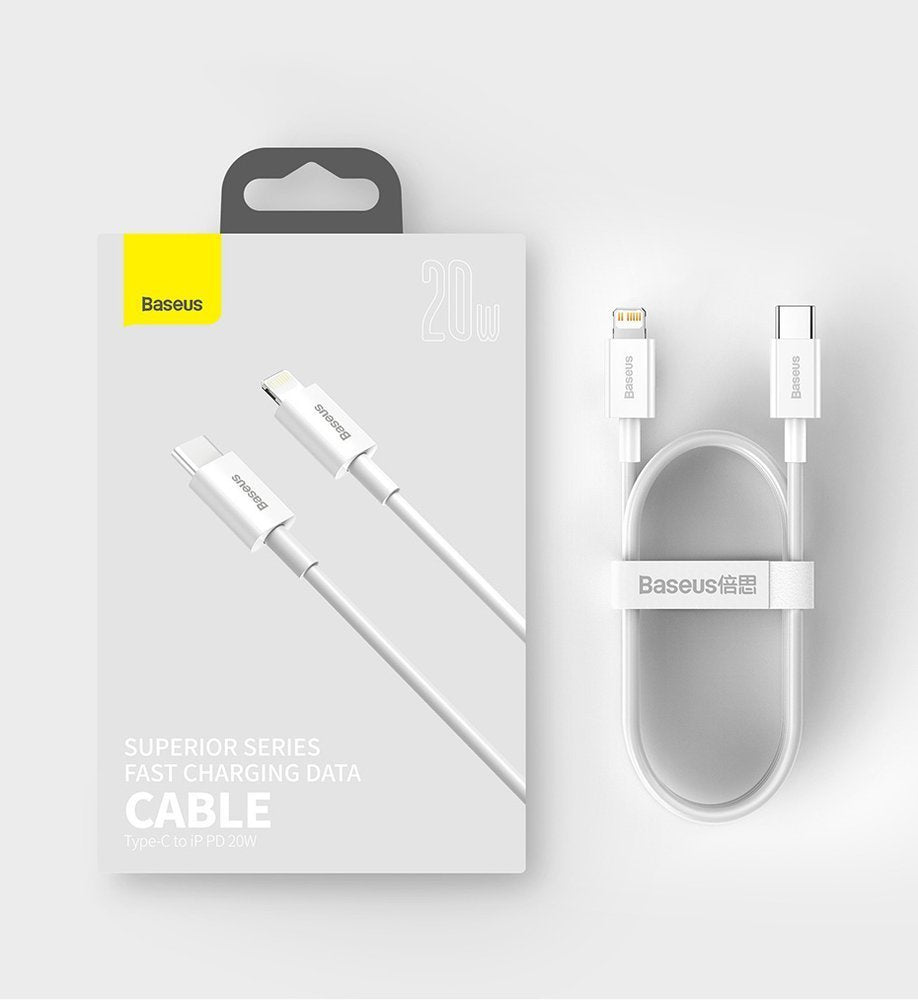 Kabel Baseus Superior Series USB-C / Lightning PD 20W 1 m