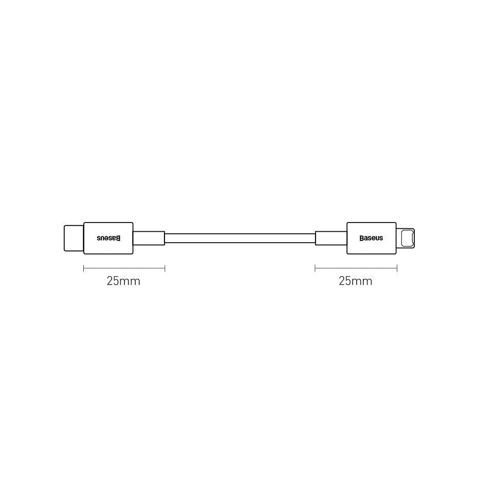 Kabel Baseus Superior Series USB-C / Lightning PD 20W 1 m