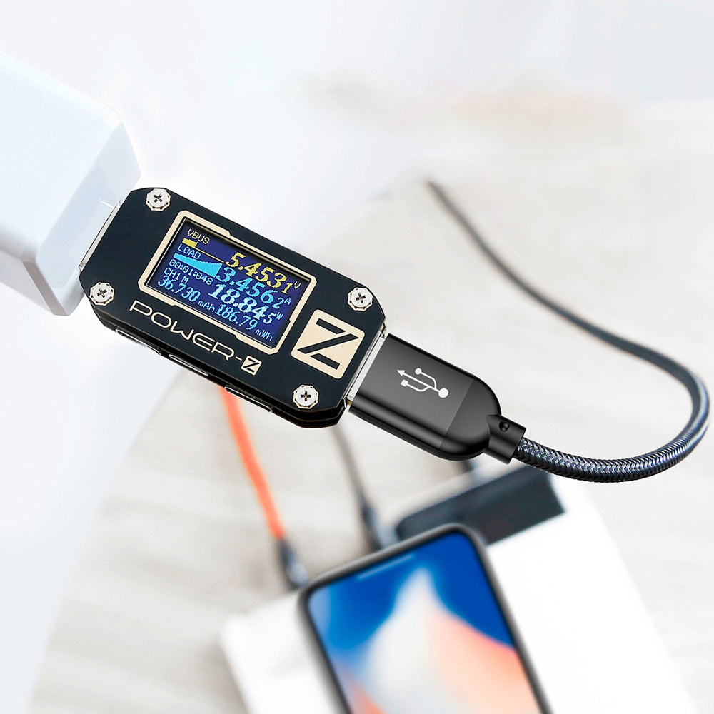 Baseus Three Primary Colors Kabel 3w1 USB-A - micro USB / Lightning / USB-C 3.5A 1,2 m
