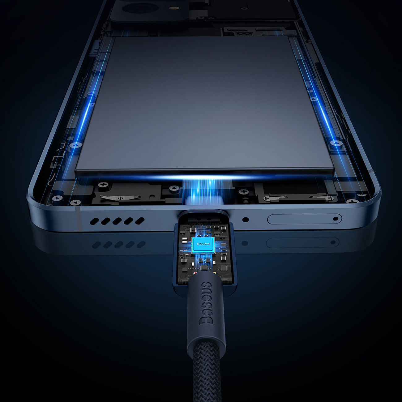 Baseus Tungsten Gold Kabel USB-C / USB-C 100W 1m