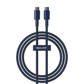 Baseus Tungsten Gold Kabel USB-C / USB-C 100W 1m
