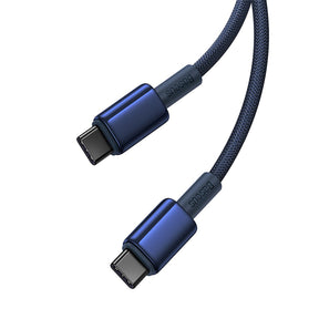Baseus Tungsten Gold Kabel USB-C / USB-C 100W 1m