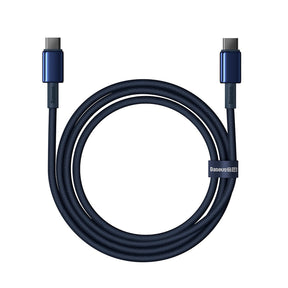 Baseus Tungsten Gold Kabel USB-C / USB-C 100W 1m