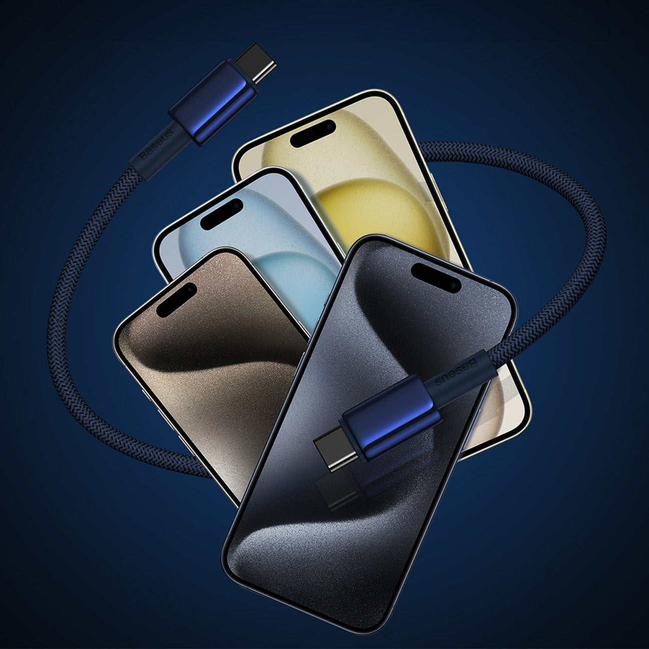Baseus Tungsten Gold Kabel USB-C / USB-C 100W 1m