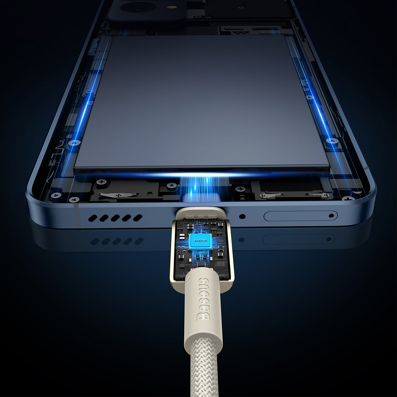 Baseus Tungsten Gold Kabel USB-C / USB-C 100W 1m
