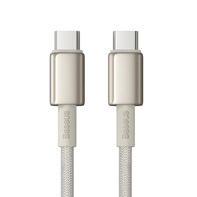 Kabel Baseus Tungsten Gold USB-C / USB-C 100W 2m