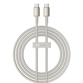 Kabel Baseus Tungsten Gold USB-C / USB-C 100W 2m