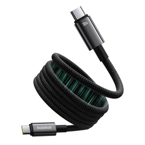 Baseus Tungsten Gold Magnetic Kabel USB-C / USB-C 100W 1m