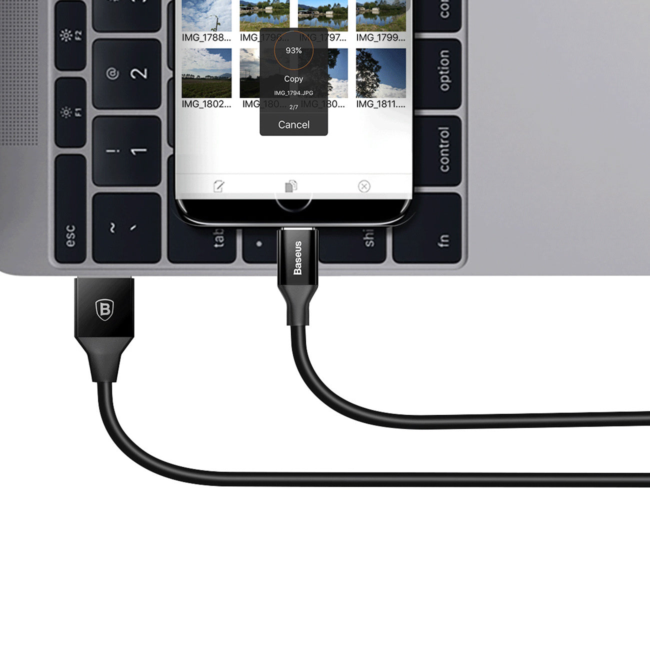 Kabel Baseus Yiven USB-A - MicroUSB 1,5m
