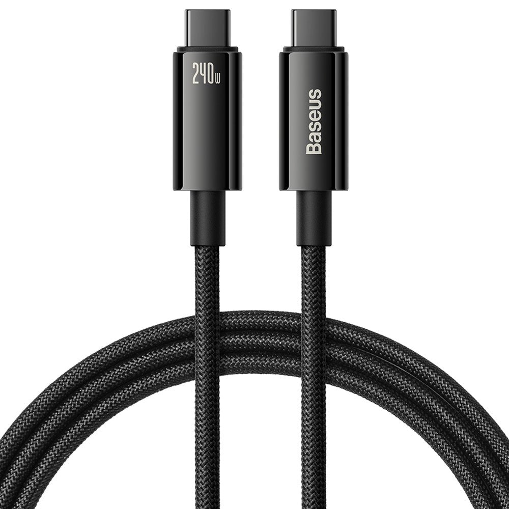 Baseus Tungsten Gold Kabel USB-C – USB-C 480 Mb/s 240 W 3 m