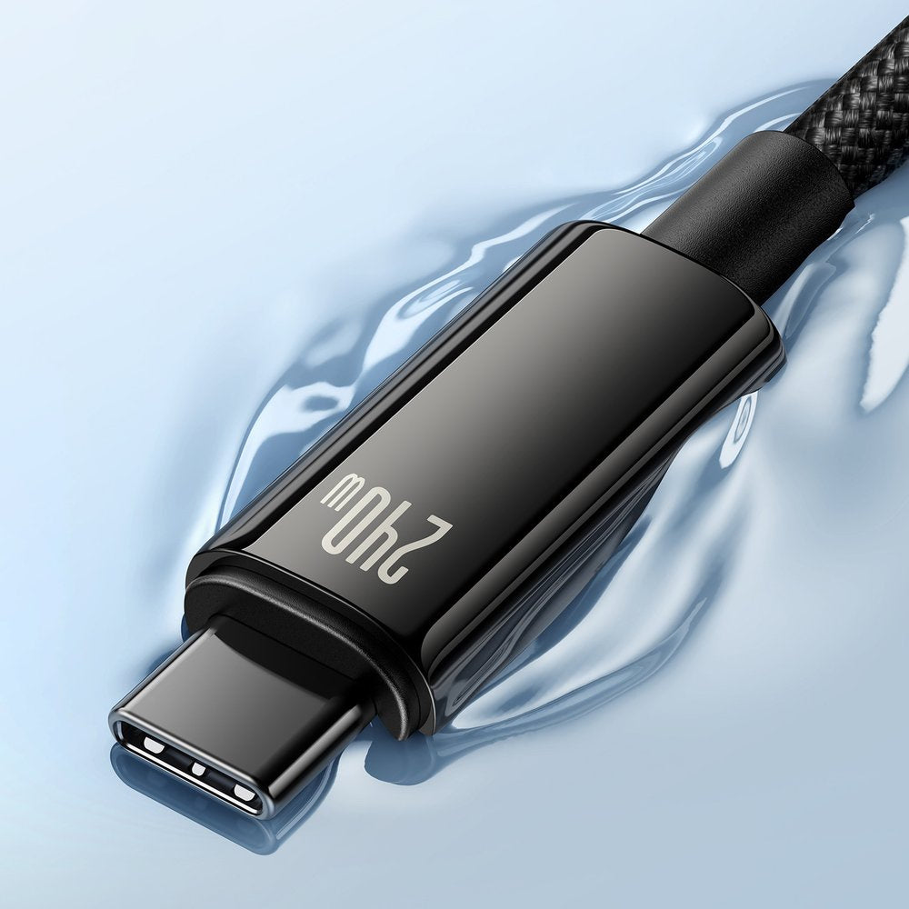Baseus Tungsten Gold Kabel USB-C – USB-C 480 Mb/s 240 W 3 m