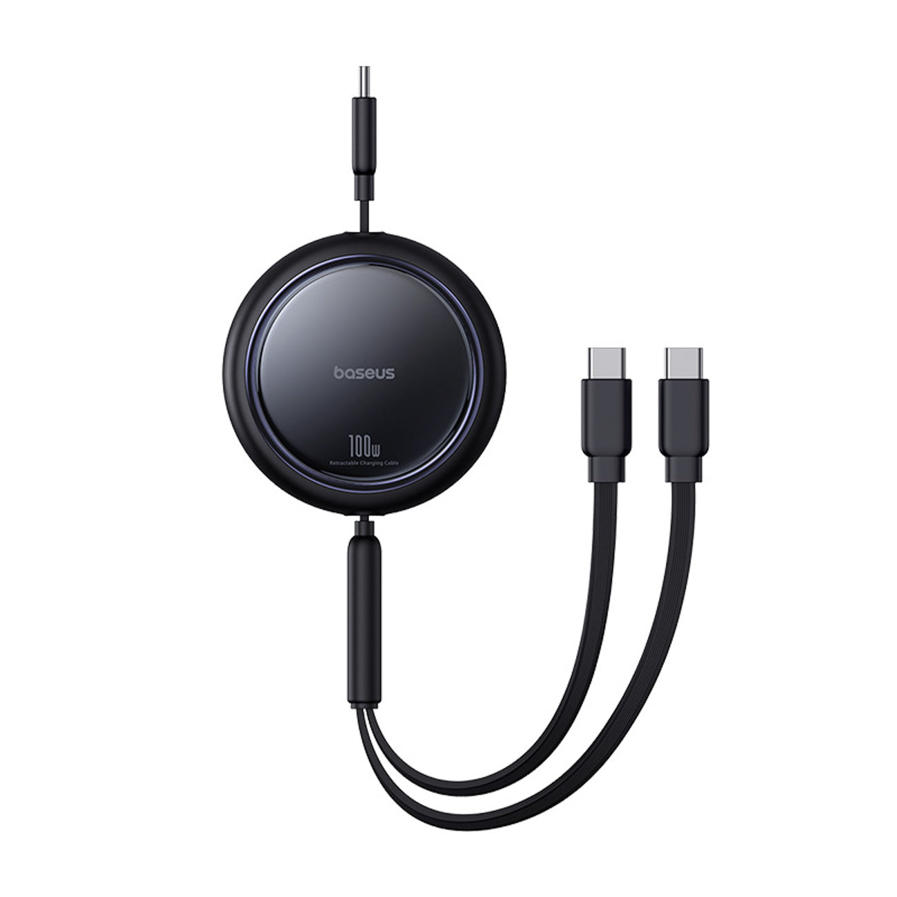 Baseus Bright Mirror Series Kabel zwijany USB-C - 2 x USB-C 100W 1m