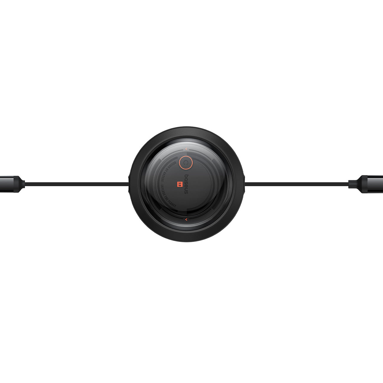 Baseus Free2Draw Retractable Crystal Kabel zwijany 100W 3w1 USB-A - MicroUSB/Lightning/USB-C 1,1m