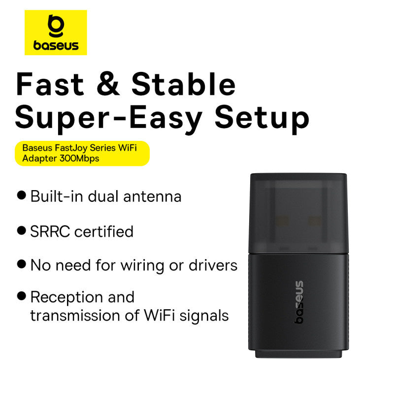 Karta sieciowa USB Baseus BS-OH169 300Mb/s
