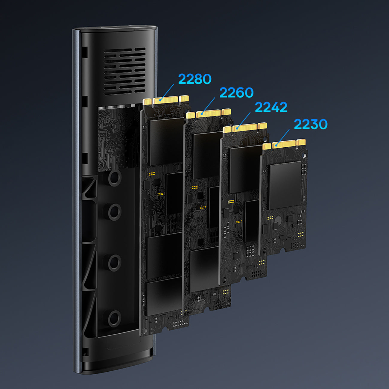Kieszeń na dysk SSD Baseus FlyJoy M.2 NVMe 10 Gb/s