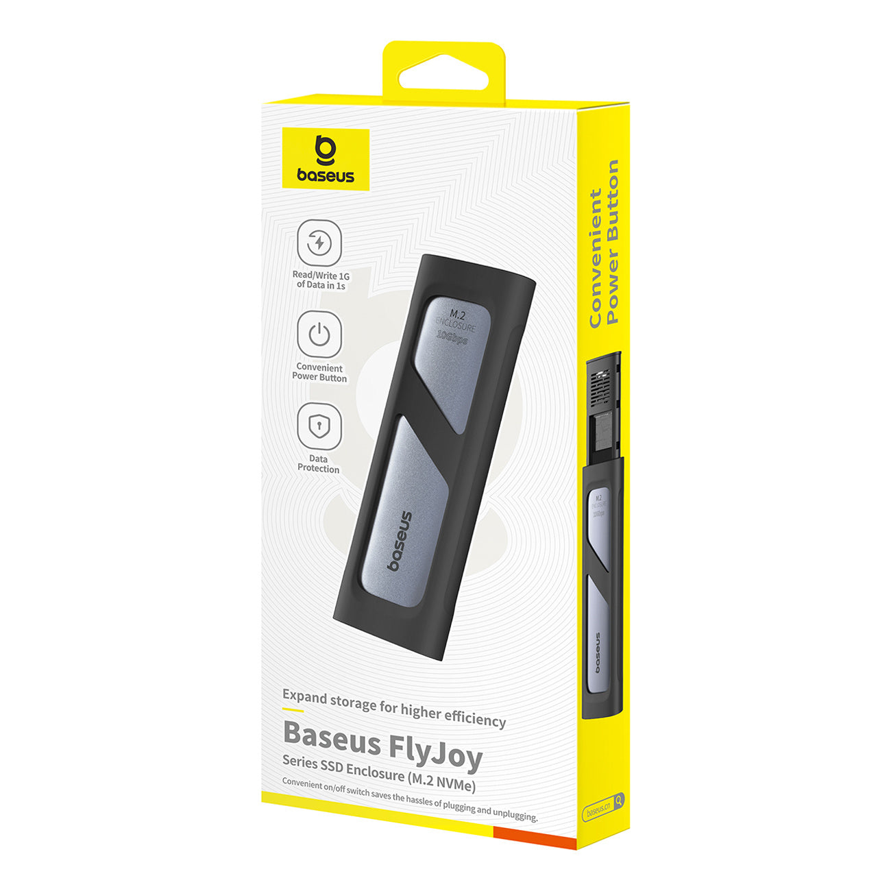 Kieszeń na dysk SSD Baseus FlyJoy M.2 NVMe 10 Gb/s