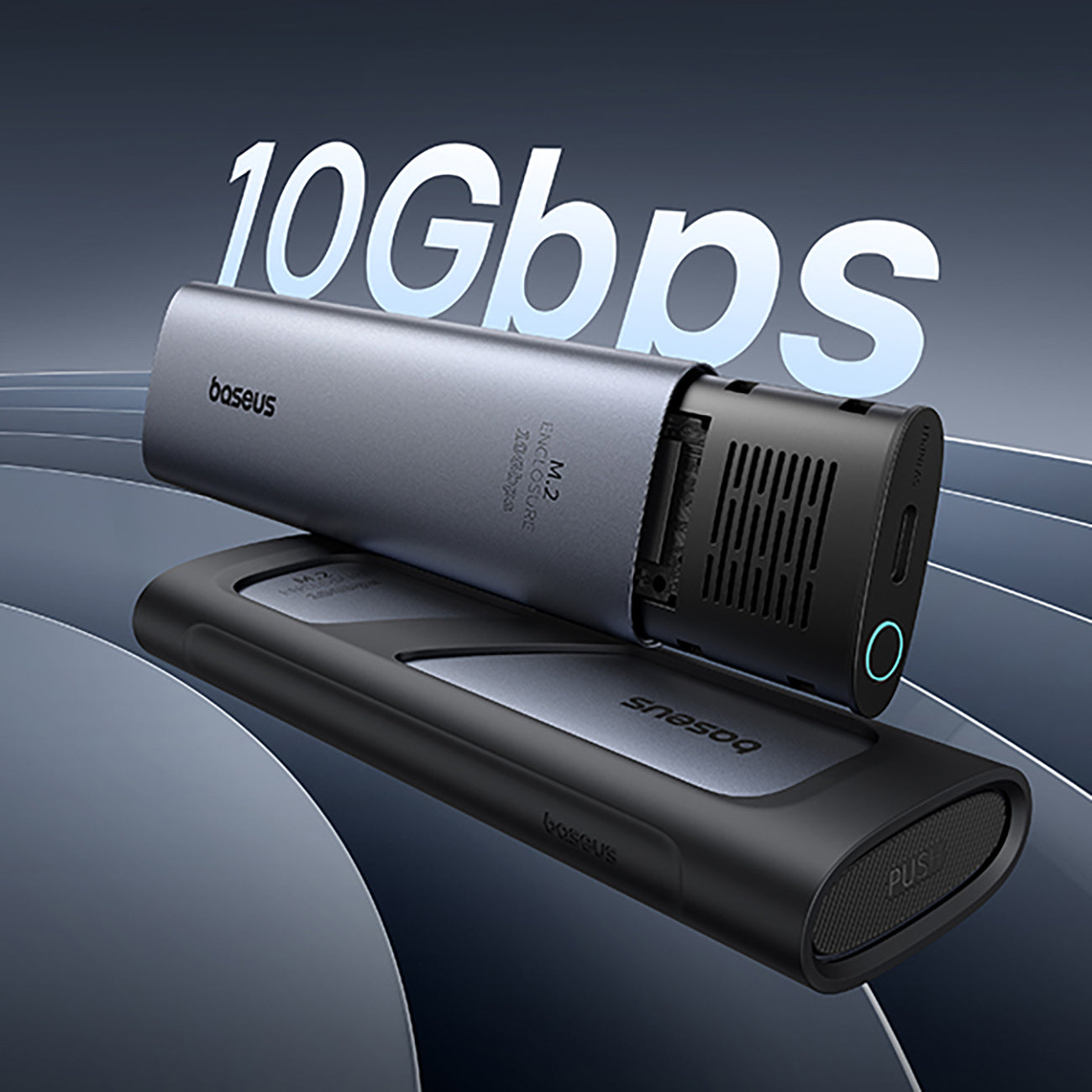 Kieszeń na dysk SSD Baseus FlyJoy M.2 NVMe 10 Gb/s