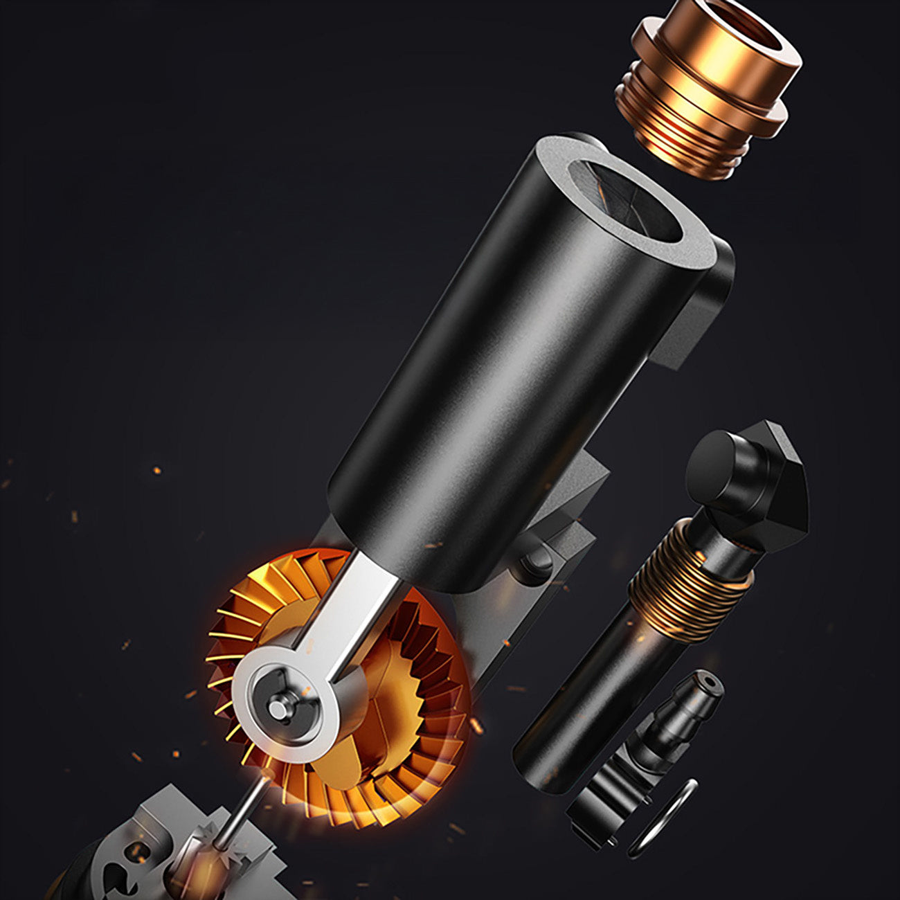 Baseus Energy Source Pompka samochodowa bezprzewodowa