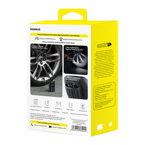 Kompresor bezprzewodowy Baseus GoTrip VA1 Super Mini z 3 końcówkami