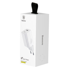 Baseus Charging Quick Charger CCALL-BX02 Ładowarka sieciowa USB-A 24W QC 3.0