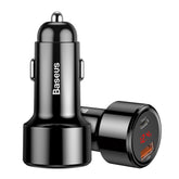 Ładowarka Baseus Magic Series PPS CCMLC20C-01 samochodowa 45W USB-C PD / USB-A QC